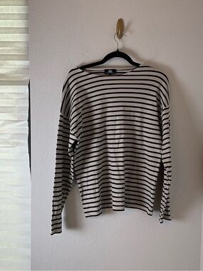 J Press nautical Striped Long-Sleeve Crewneck Shirt old money boatneck classic 4